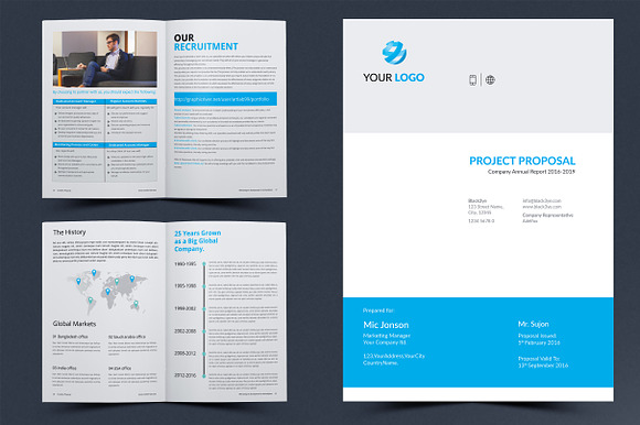 Corporate Brochure in Brochure Templates - product preview 4