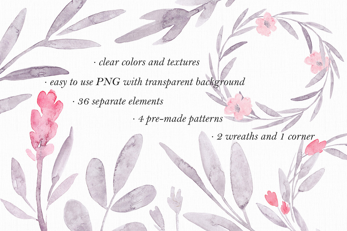 FLORAL ROMANCE – Watercolor Peonies in Objects - product preview 8