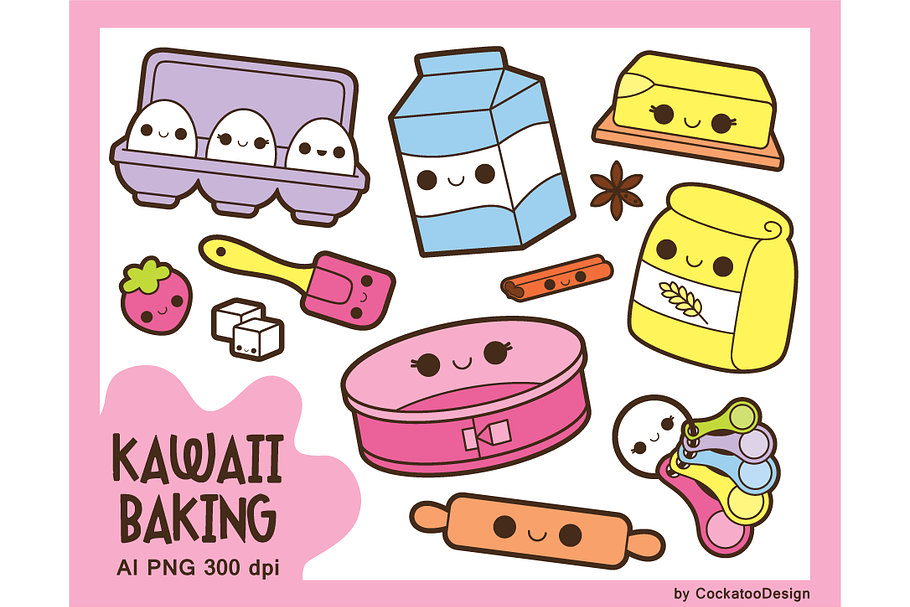 Kawaii baking day