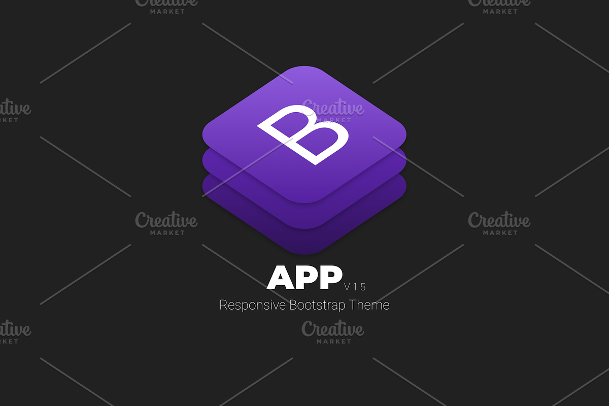 APP - Responsive Bootstrap Theme in Bootstrap Themes - product preview 8