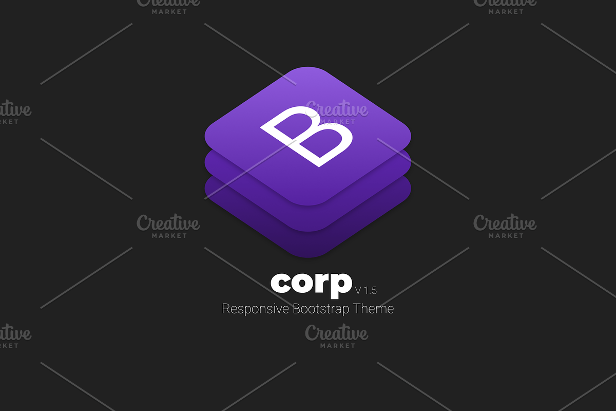 CORP - Responsive Bootstrap Theme in Bootstrap Themes - product preview 8