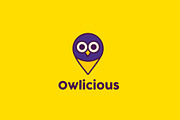 Owlicious Logo Template
