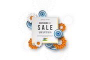Indian Independence day sale banner