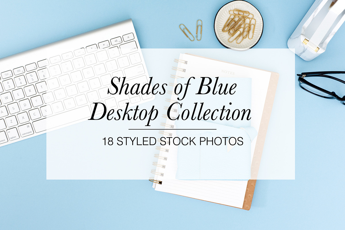 Styled Stock Bundle: Shades of Blue in Instagram Templates - product preview 8
