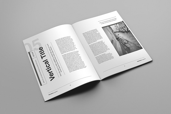 Helvetica Magazine Indesign Template in Magazine Templates - product preview 4