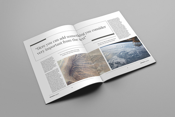 Helvetica Magazine Indesign Template in Magazine Templates - product preview 7