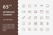 190+ Interface Iconset