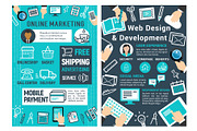 Online marketing, web design