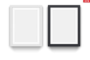 Set of modern picture frames