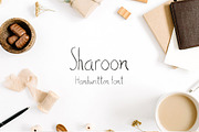 Sharoon Handwritten Sans Serif Font