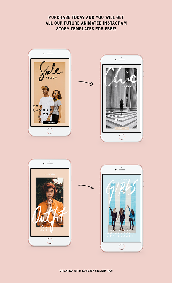 ANIMATED Instagram Stories Bundle in Instagram Templates - product preview 20