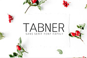 Tabner Sans Serif Font Family