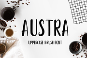 Austra Uppercase Font