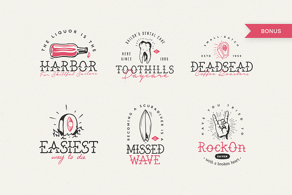 The Bearded Sailor - Tattoo Font in Tattoo Fonts - product preview 1