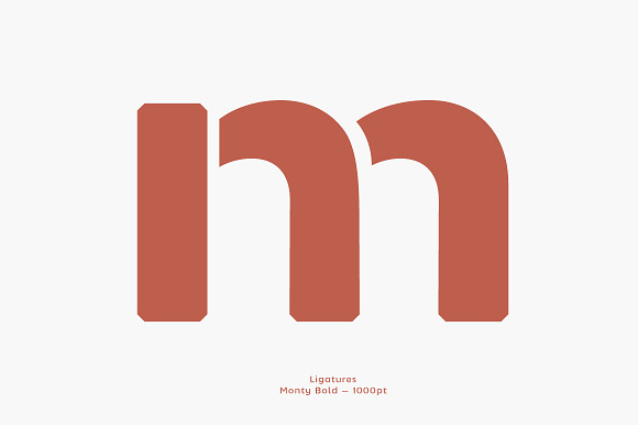 Monty Stencil in Sans-Serif Fonts - product preview 9