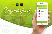 Organic food UI Bundle with 60% off 