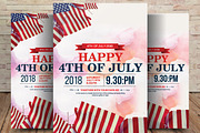  4th Of July Flyer Template