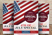  4th Of July Flyer Template