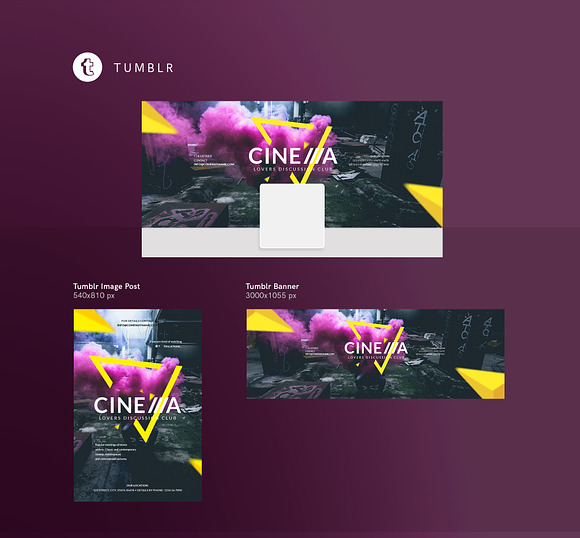Promo Bundle | Cinema Club in Templates - product preview 7