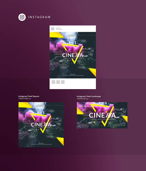 Promo Bundle | Cinema Club in Templates - product preview 10