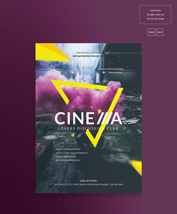 Promo Bundle | Cinema Club in Templates - product preview 12