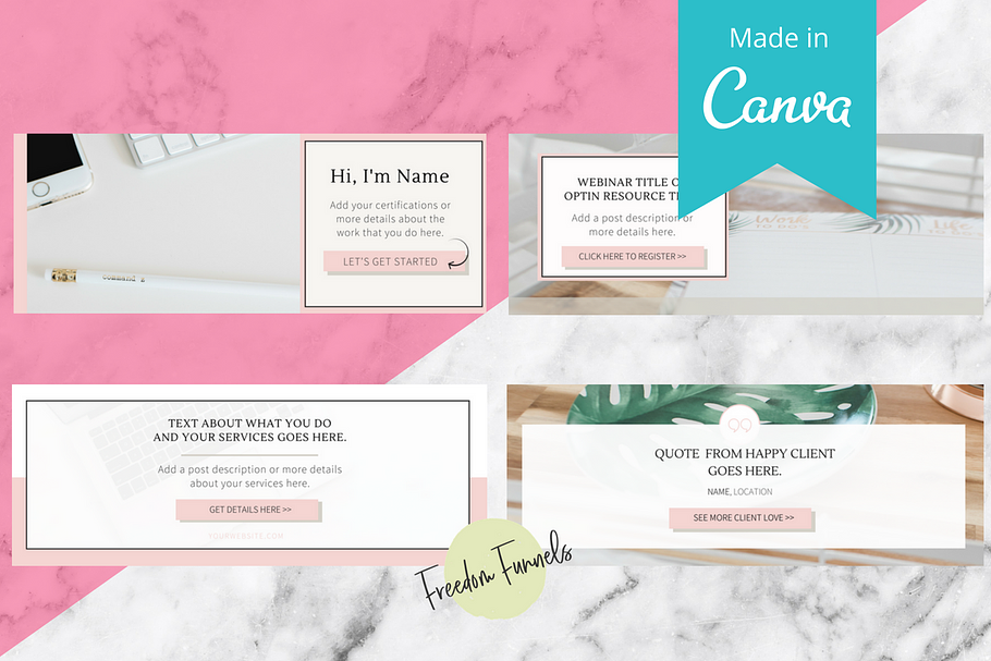 Facebook Page Canva Templates in Facebook Templates - product preview 8