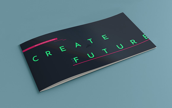 Future concept brochure template in Brochure Templates - product preview 1