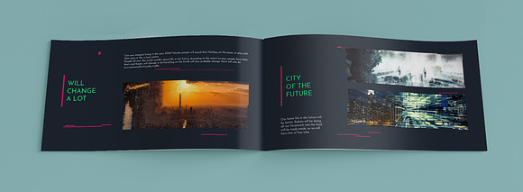 Future concept brochure template in Brochure Templates - product preview 3