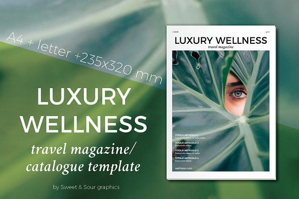 Luxury Wellness magazine/catalogue