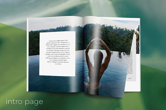 Luxury Wellness magazine/catalogue in Magazine Templates - product preview 2