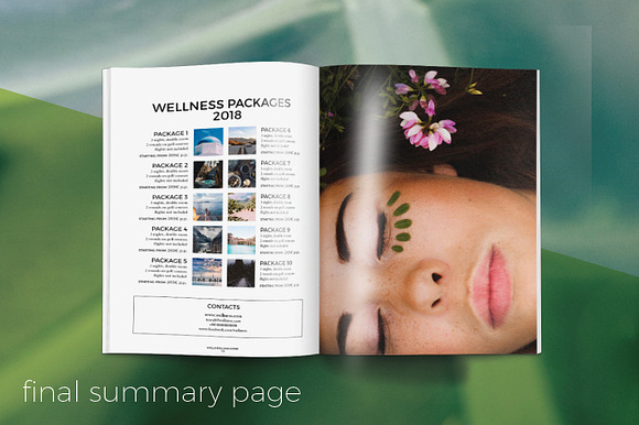 Luxury Wellness magazine/catalogue in Magazine Templates - product preview 5