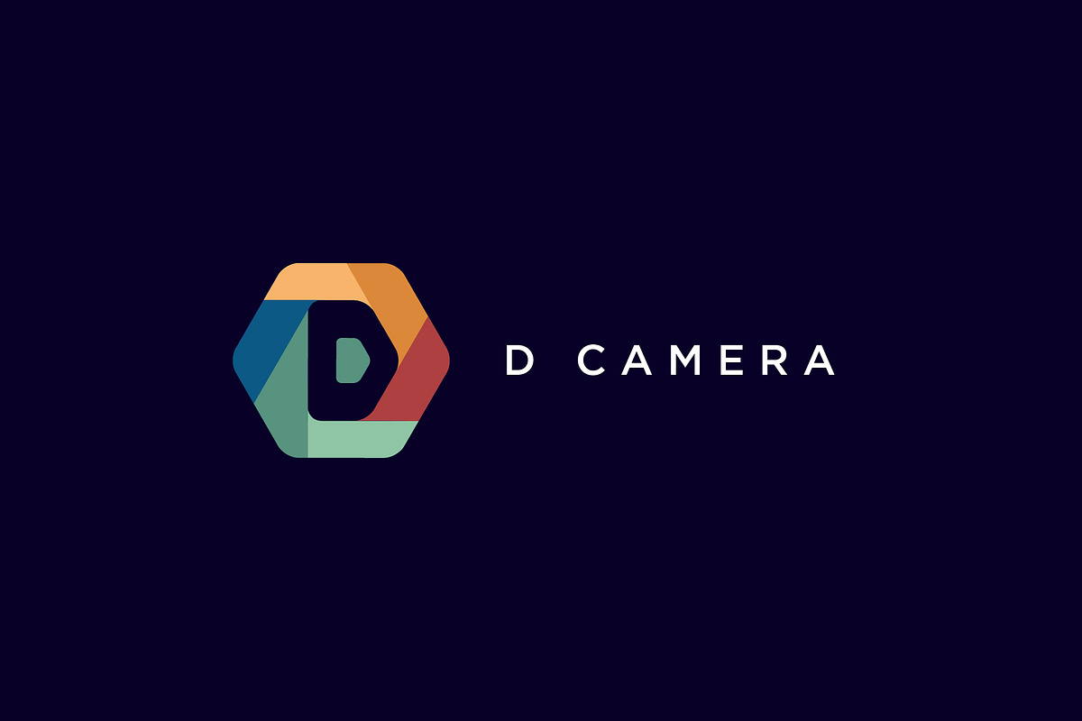 D Camera - Letter D Camera Logo in Logo Templates - product preview 8