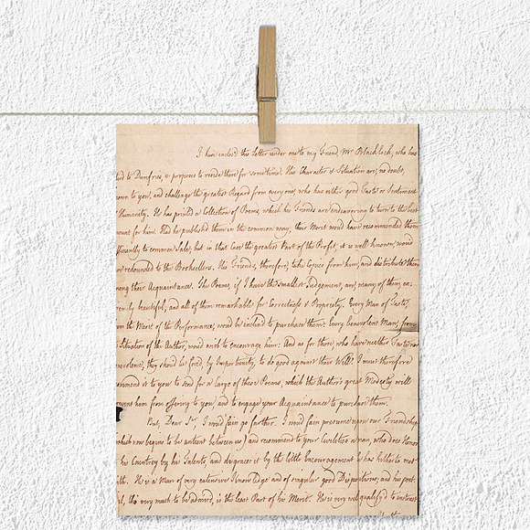 Vintage Handwriting Letters in Graphics - product preview 2