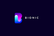 Bionic Letter B Logo
