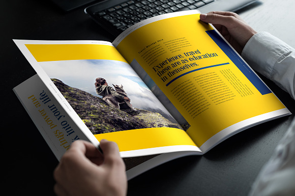 Travel Magazine in Magazine Templates - product preview 4