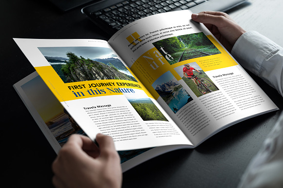 Travel Magazine in Magazine Templates - product preview 9