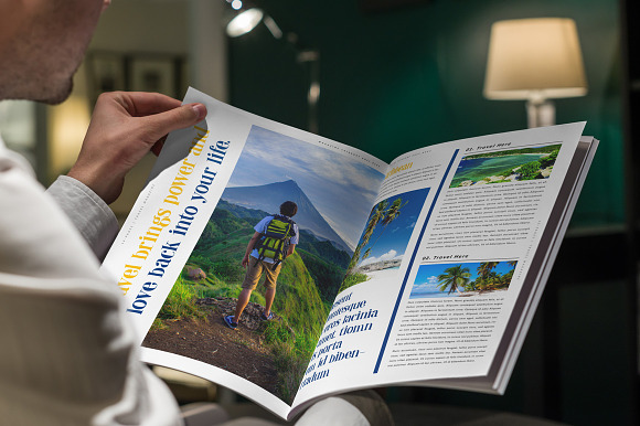 Travel Magazine in Magazine Templates - product preview 13