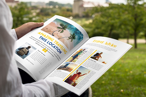 Travel Magazine in Magazine Templates - product preview 14