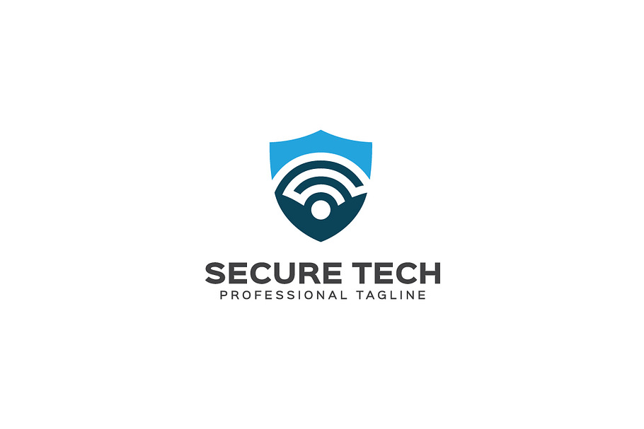 Secure Tech Logo Template in Logo Templates - product preview 8