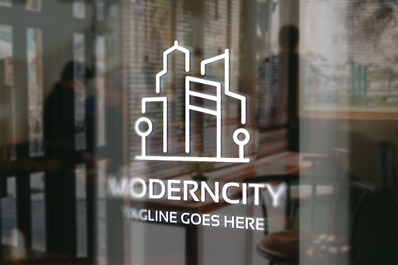 Modern City Logo in Logo Templates - product preview 2