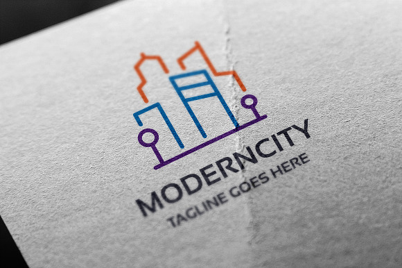 Modern City Logo in Logo Templates - product preview 4