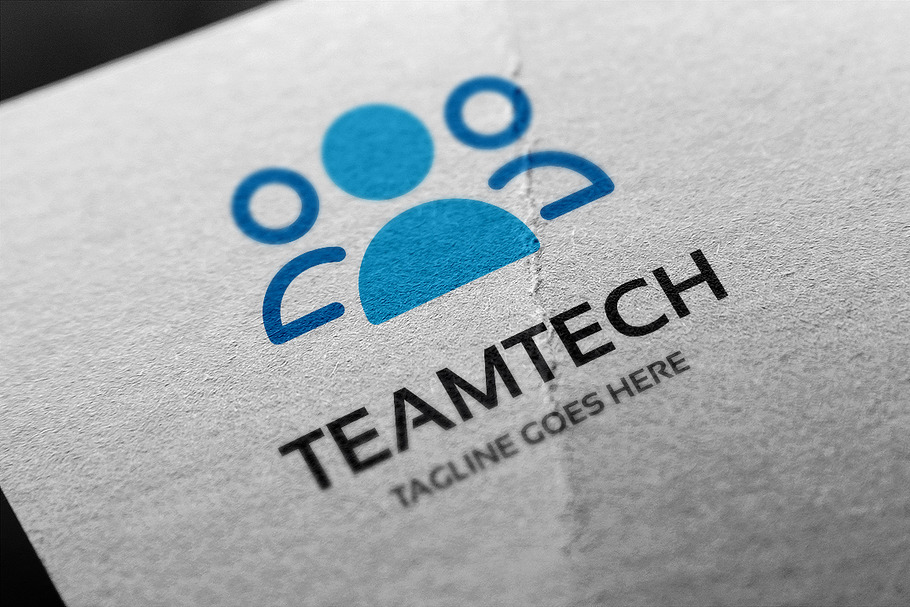 Technology Team Logo in Logo Templates - product preview 8