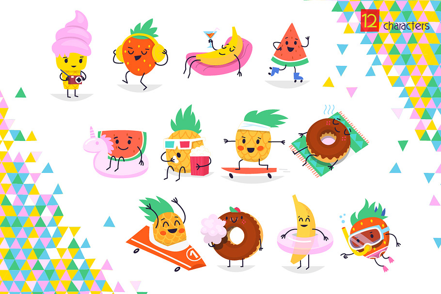 Summer Fun Illustrations in Illustrations - product preview 8