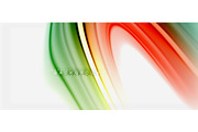 Rainbow fluid colors abstract