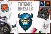 12 totemic animals