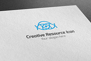 Creative Resource Icon Logo