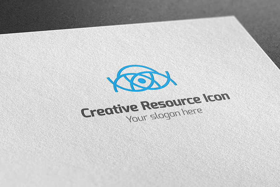 Creative Resource Icon Logo in Logo Templates - product preview 8
