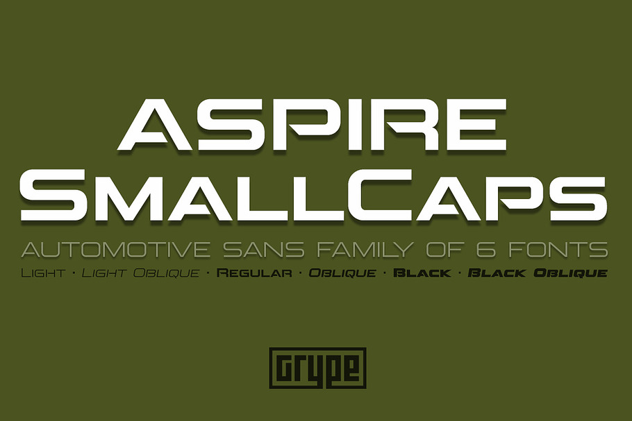 Aspire SmallCaps Family in Sans-Serif Fonts - product preview 8