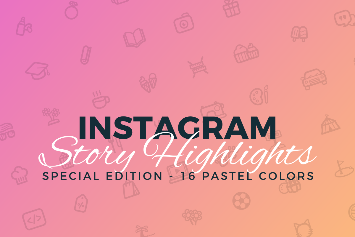 Instagram Story Highlight 170 Icons in Instagram Templates - product preview 8