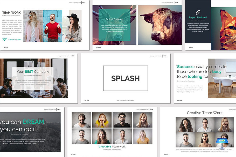 Splash - Keynote Template in Keynote Templates - product preview 8